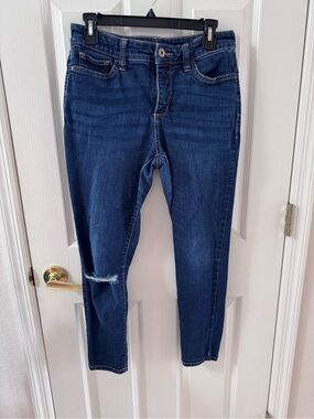 Women’s Dark Blue Stretch Denim Jeans